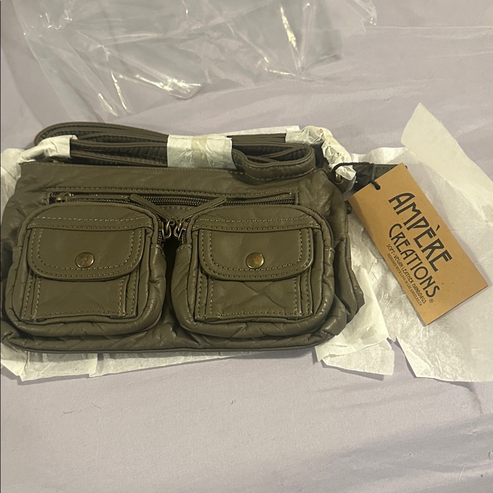 Dark gray purse